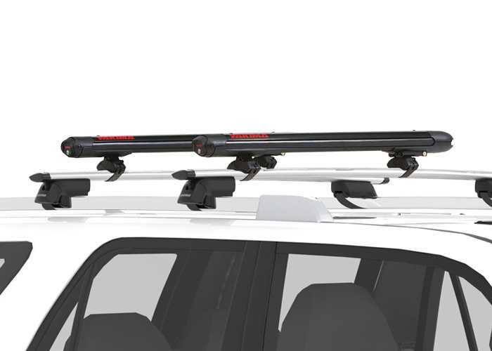 FatCat EVO 6 (Black) Rooftop Ski and Snowboard Rack – Yakima