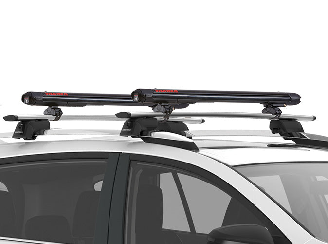 FatCat EVO 6 (Black) Rooftop Ski and Snowboard Rack – Yakima FatCat EVO 6 (Black) Rooftop Ski and Snowboard Rack – Yakima