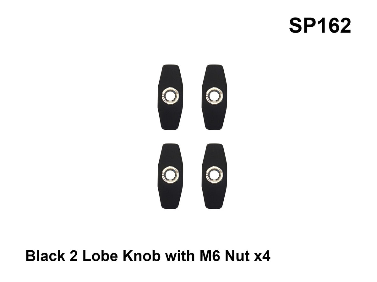 WING NUT, BLACK, 4 PACK – Yakima