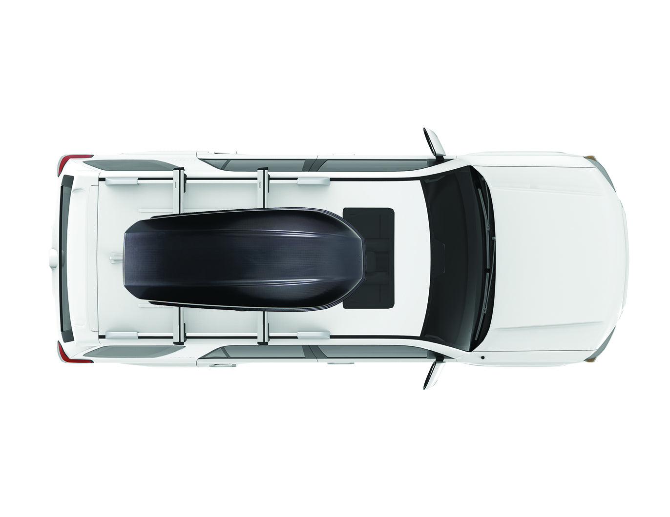 yakima space booster roof box SkyBox 16 Carbonite – Yakima