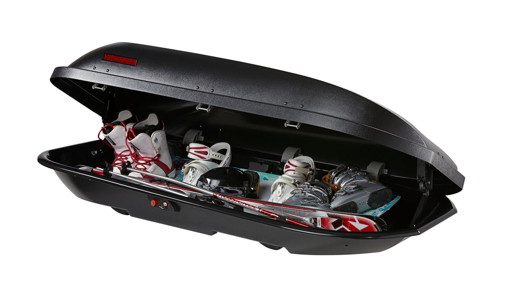 yakima space booster box Yakima Space Booster roof box for storage on your vehicle roof. Complete with hardware. St. Vincent's price $69.99. No online inquiries please