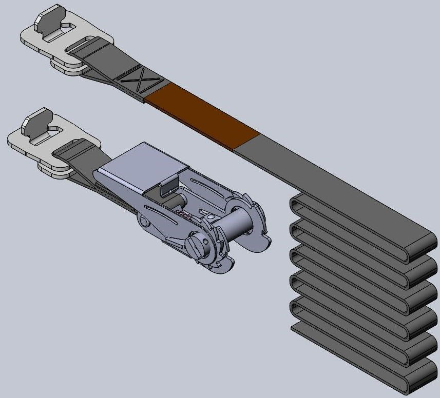 JERRY CAN HOLDER RATCHET STRAP Yakima