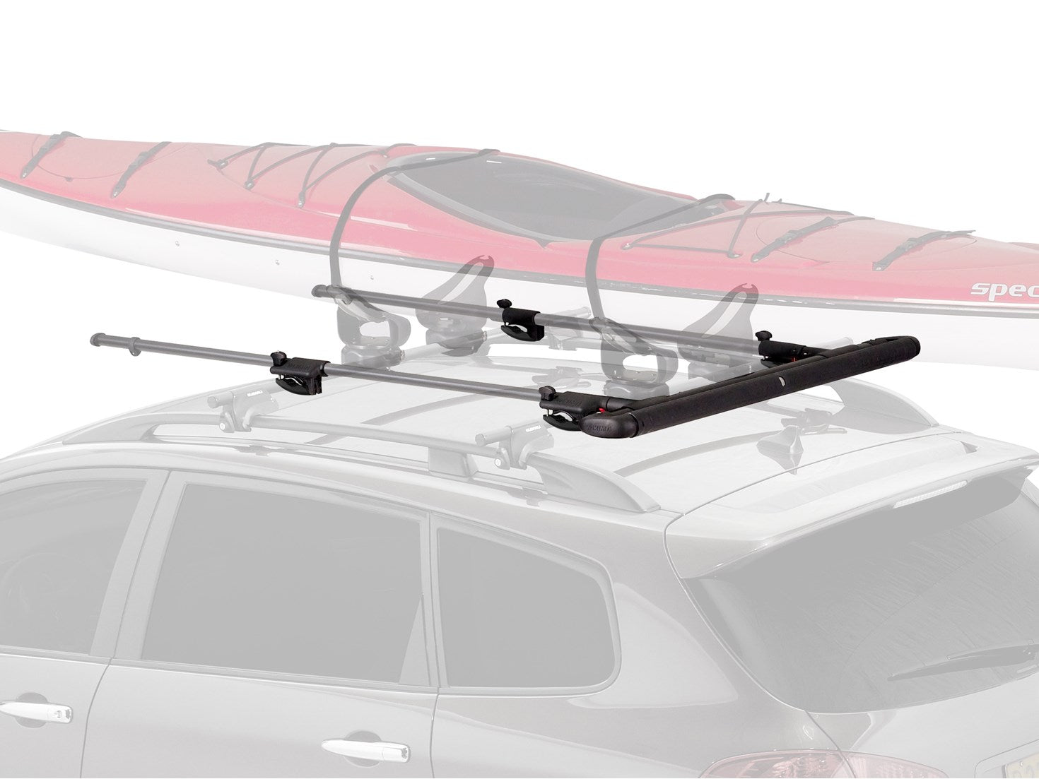Yakima - Showdown Rooftop Mounted Load-Assist Kayak and SUP Rack
