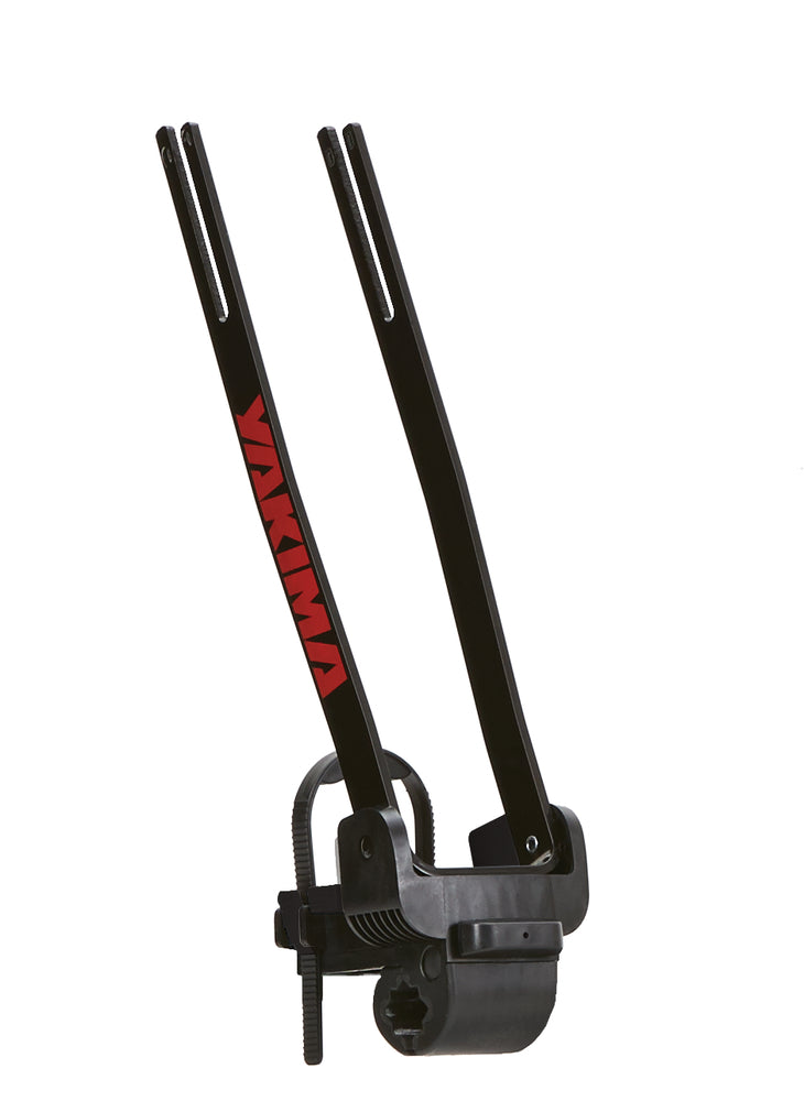 Barres De Toit Rondes Yakima – Style Fourche – 9 Mm – Argent – Pour 1 Vélo